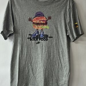 Nike Gray Graphic T-Shirt for Men